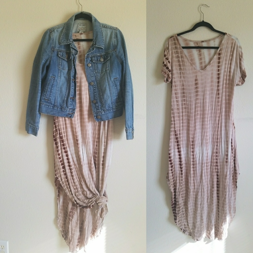 Tie-Dye Dress w/ Pockets